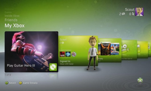 xbox-nxe New Xbox experience