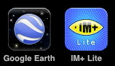 Google Earth y IM Lite