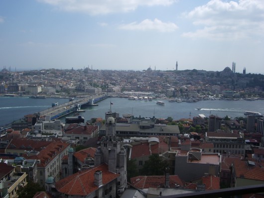 Vista de Estambul desde la Torre Gálata Vista de Estambul desde la Torre Gálata
