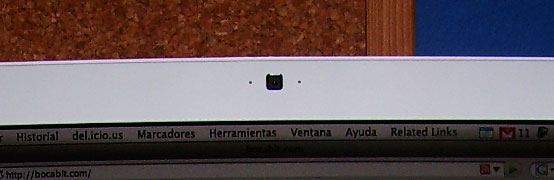 Cámara iSight MacBook