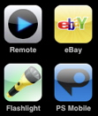 Remote, eBay, Flashlight y Photoshop