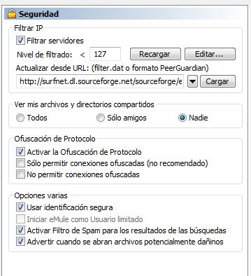 Seguridad eMule