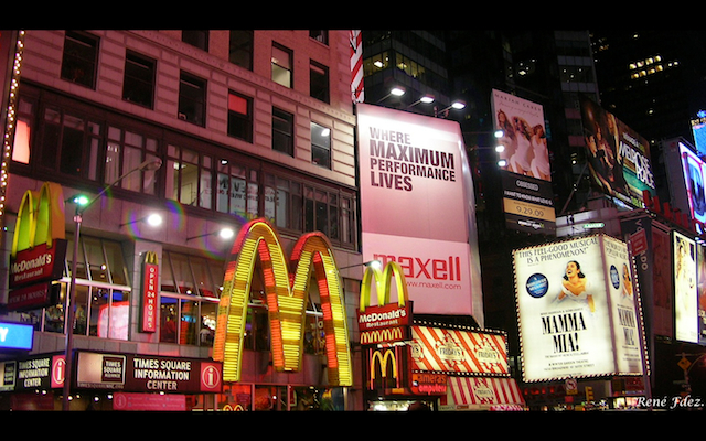 MacDonalds en Times Square