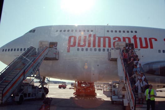 Avión de Pullmantur