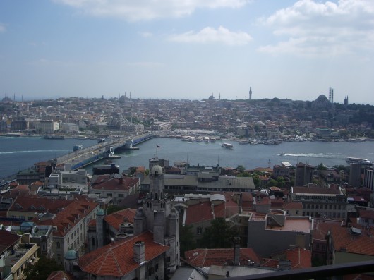 Vista de Estambul desde la Torre Gálata