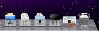Overlay Icons Mac Dock