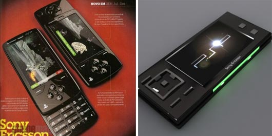 Diseños conceptuales de PSP-Phone